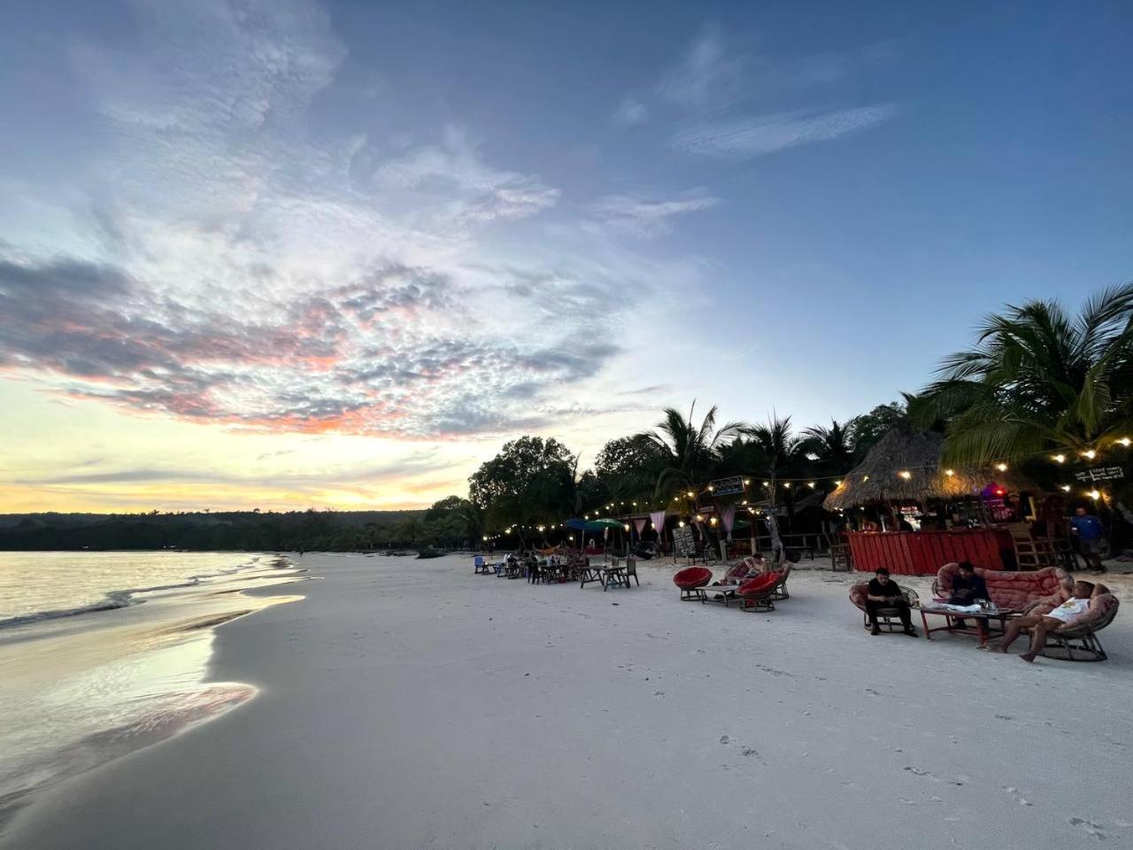 Koh Rong Beach Hostel And Bungalows Kaoh Touch Εξωτερικό φωτογραφία
