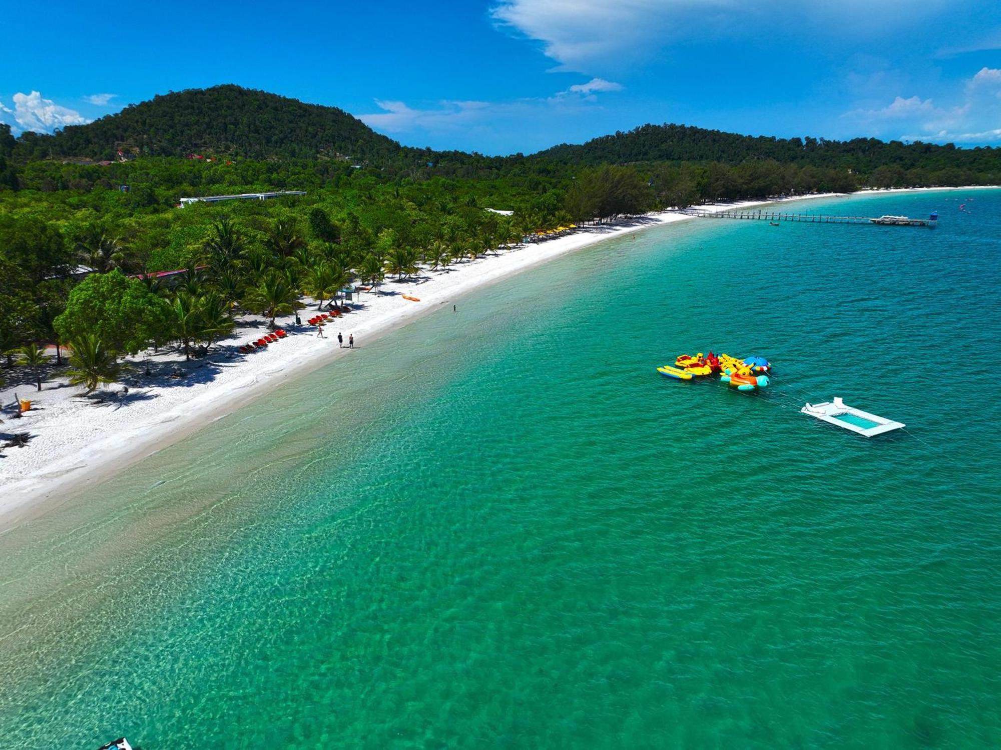 Koh Rong Beach Hostel And Bungalows Kaoh Touch Εξωτερικό φωτογραφία
