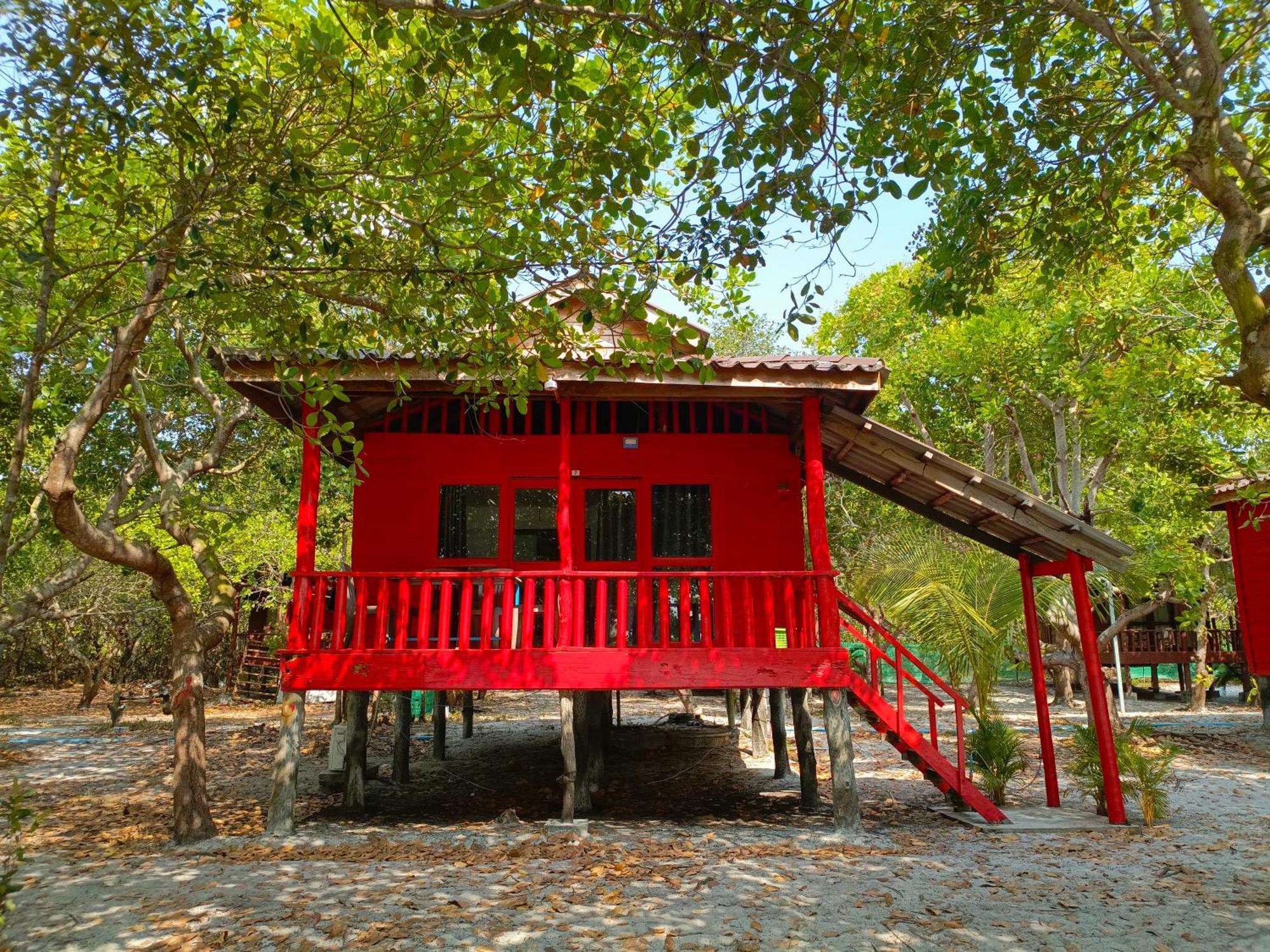 Koh Rong Beach Hostel And Bungalows Kaoh Touch Εξωτερικό φωτογραφία